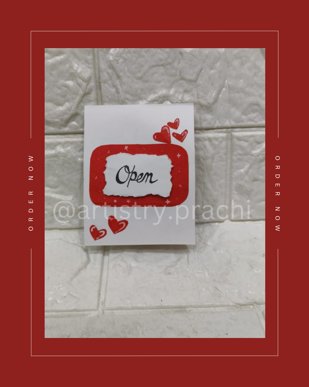 Handmade card for Valentine