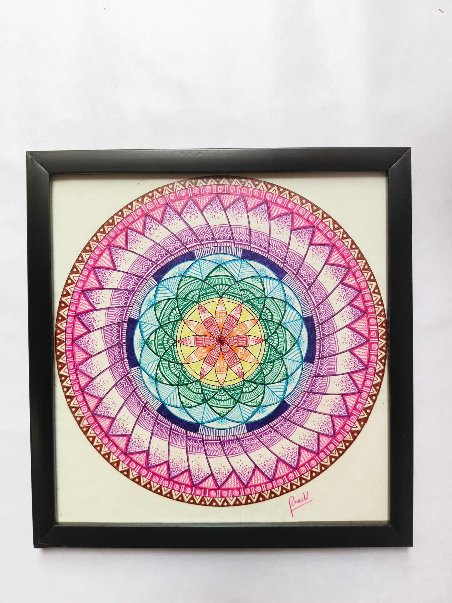 Intense Colored Mandala
