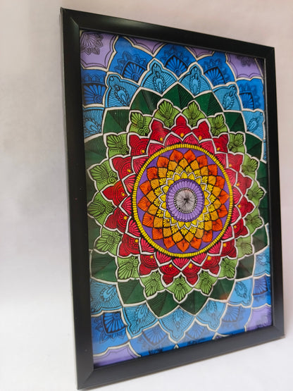 Vibrant Mandala Painting