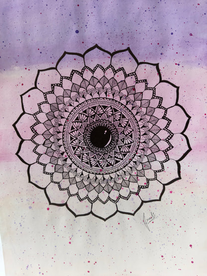 Pastel Mandala Handmade