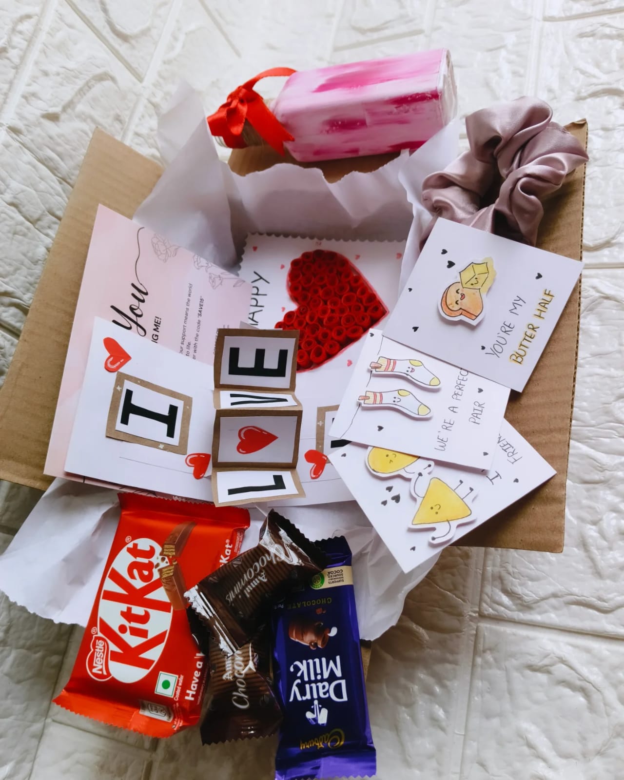 Handmade Valentine's Day Hamper