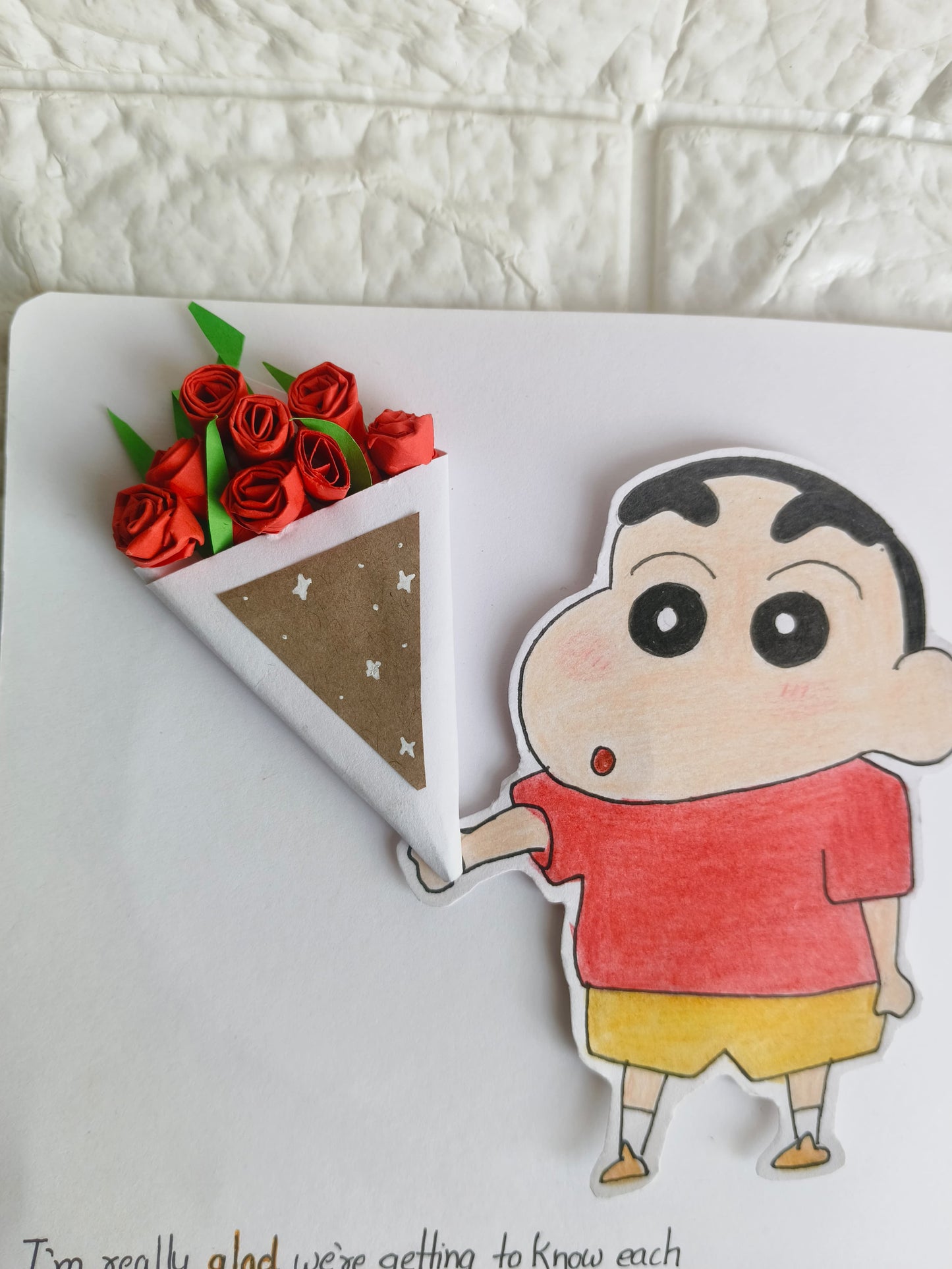 Custom Valentine’s Card - Shinchan Lover