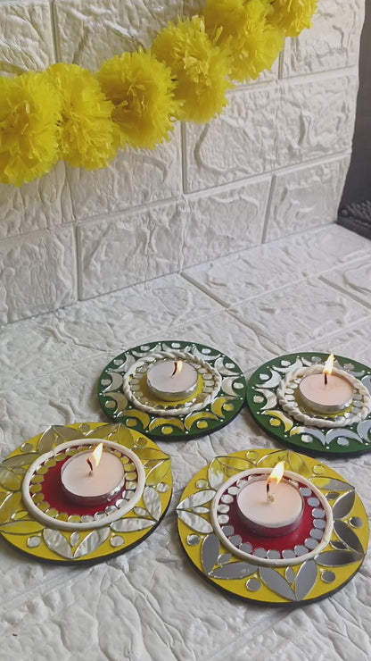 Handmade Tealight Candle Holder