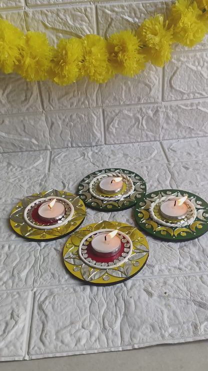 Handmade Tealight Candle Holder